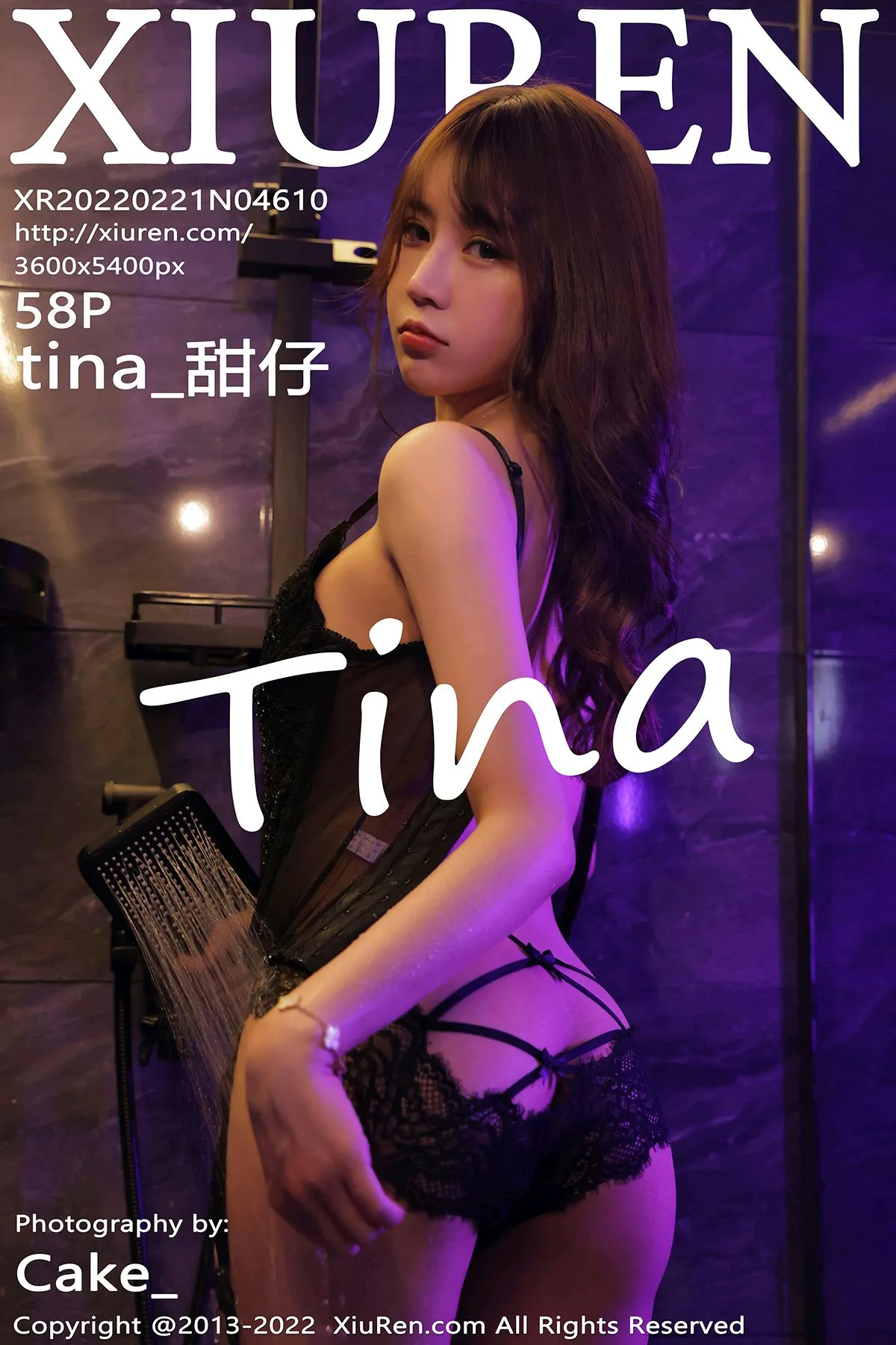 [秀人网] 2022.02.21 – NO.4610 tina_甜仔#[59P]-1