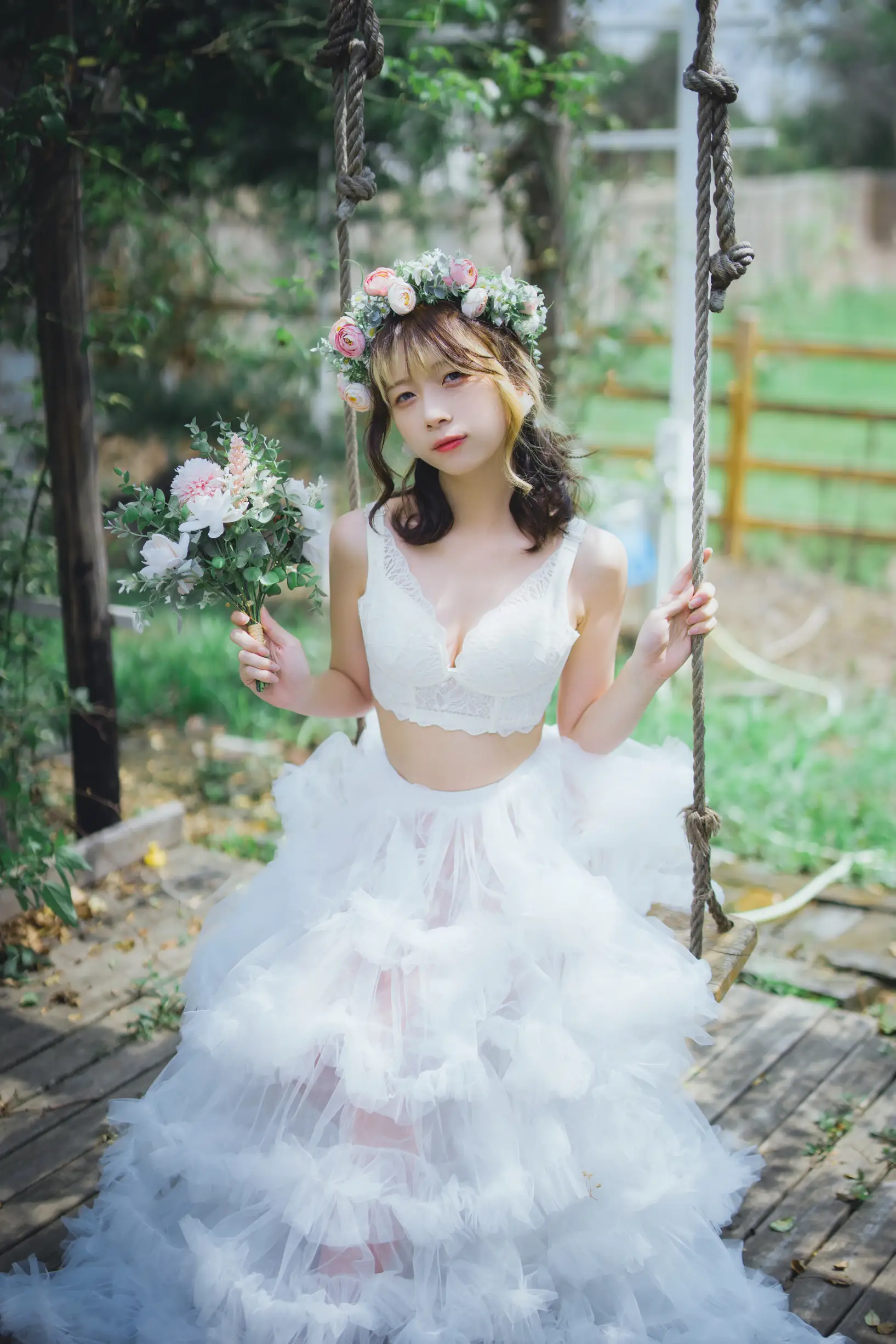 [艺图语] 2022.08.28 Vol.1809 – 花嫁浪漫 清青琴玖#[32P]-3