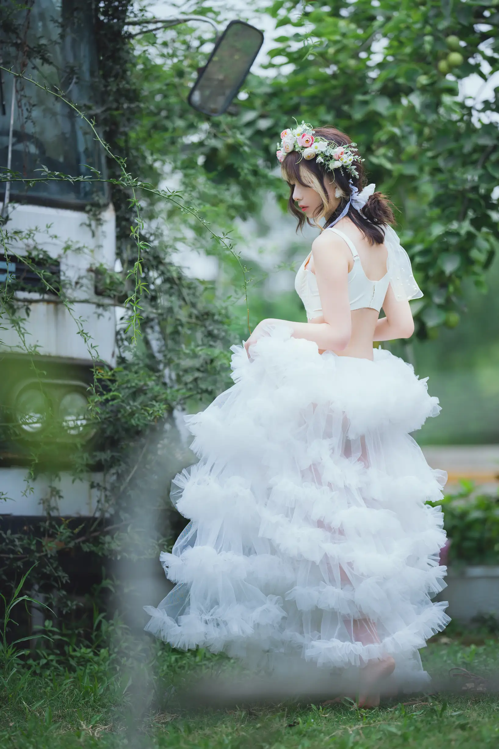 [艺图语] 2022.08.28 Vol.1809 – 花嫁浪漫 清青琴玖#[32P]-7